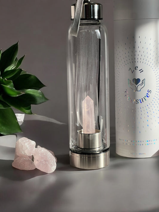 Healing Crystal & Stone Water Bottle