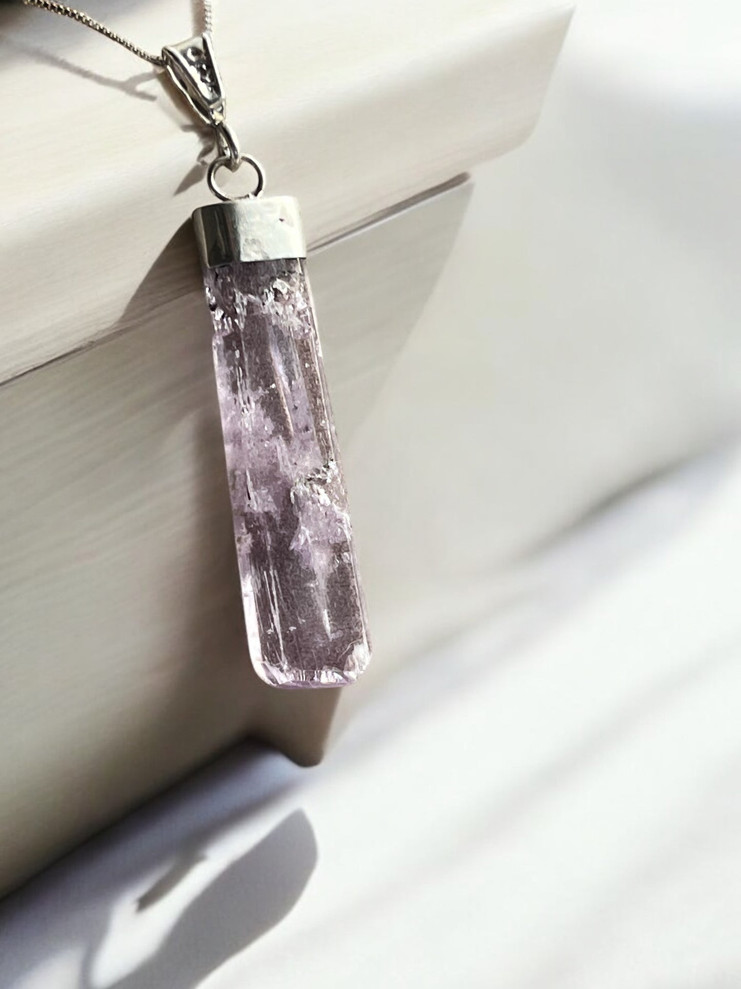 Kunzite Dreamcatcher Necklace